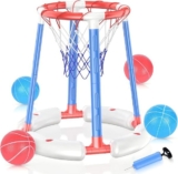 מתקן כדורסל מתנפח לבריכה לילדים